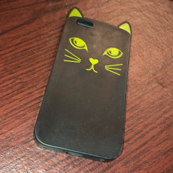 Cute Cat iPhone 6 Case - Picture 1 of 4